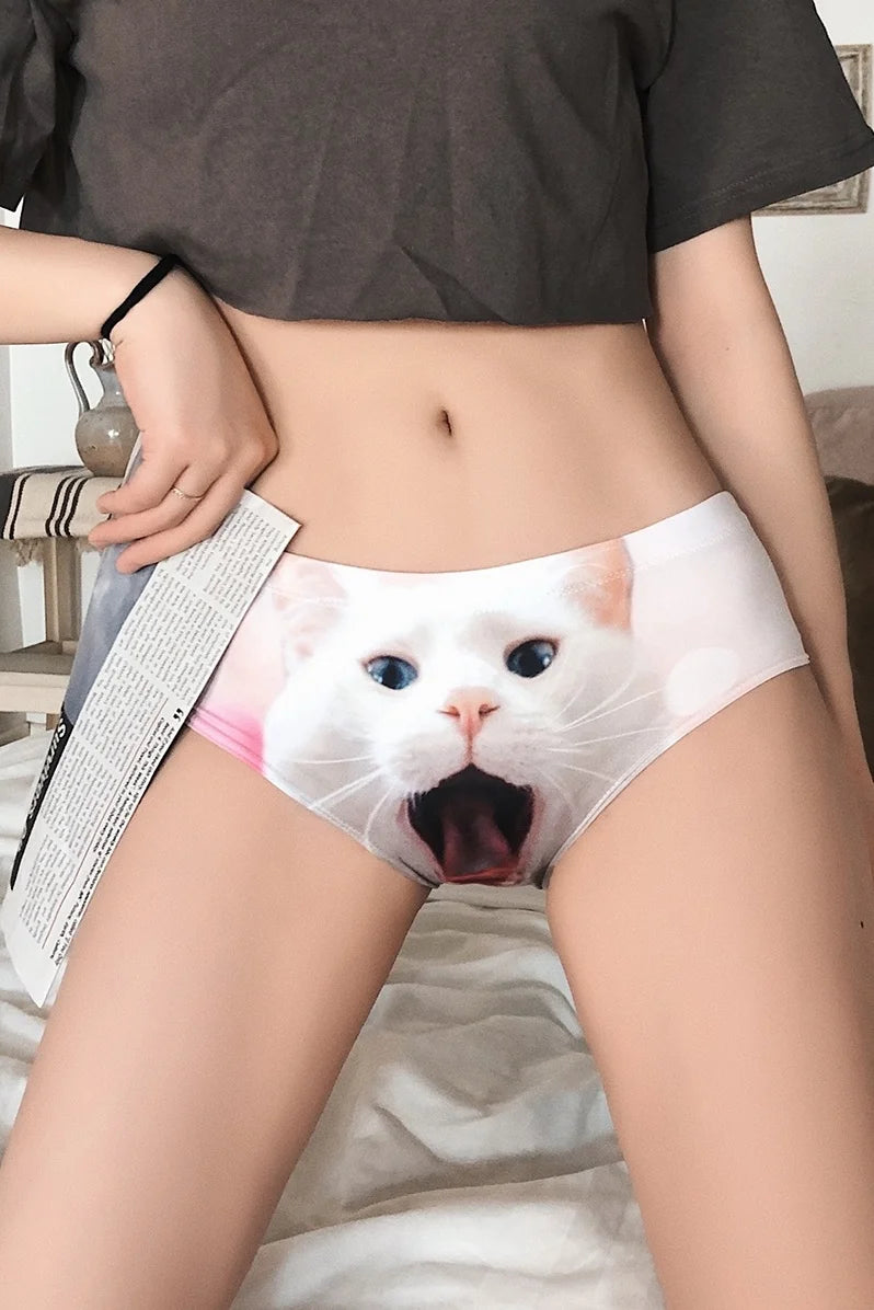 Scaredy Cat! Elastic Breathable Brief