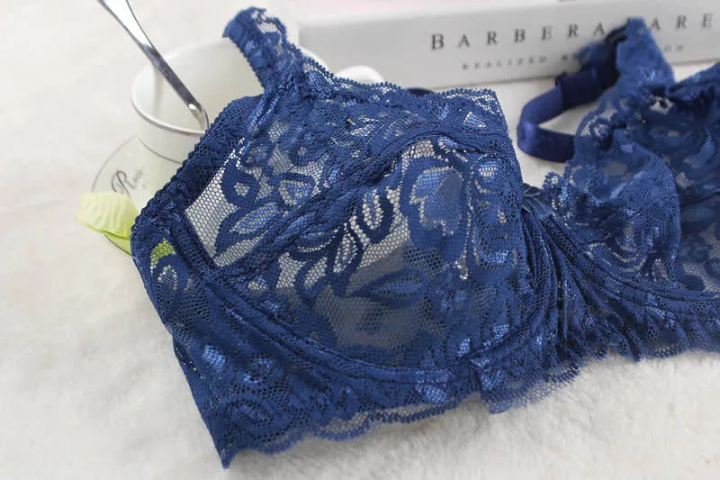 Sexy Lace Underwire Push Up Bra With Optional Pads