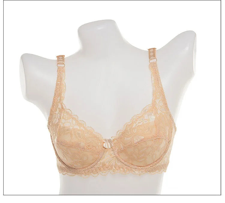 Sexy Lace Underwire Push Up Bra With Optional Pads