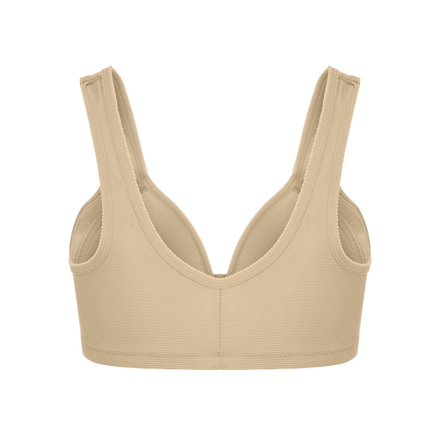 Plus Size Front Closure Wire-Free Sexy Push Up Bra