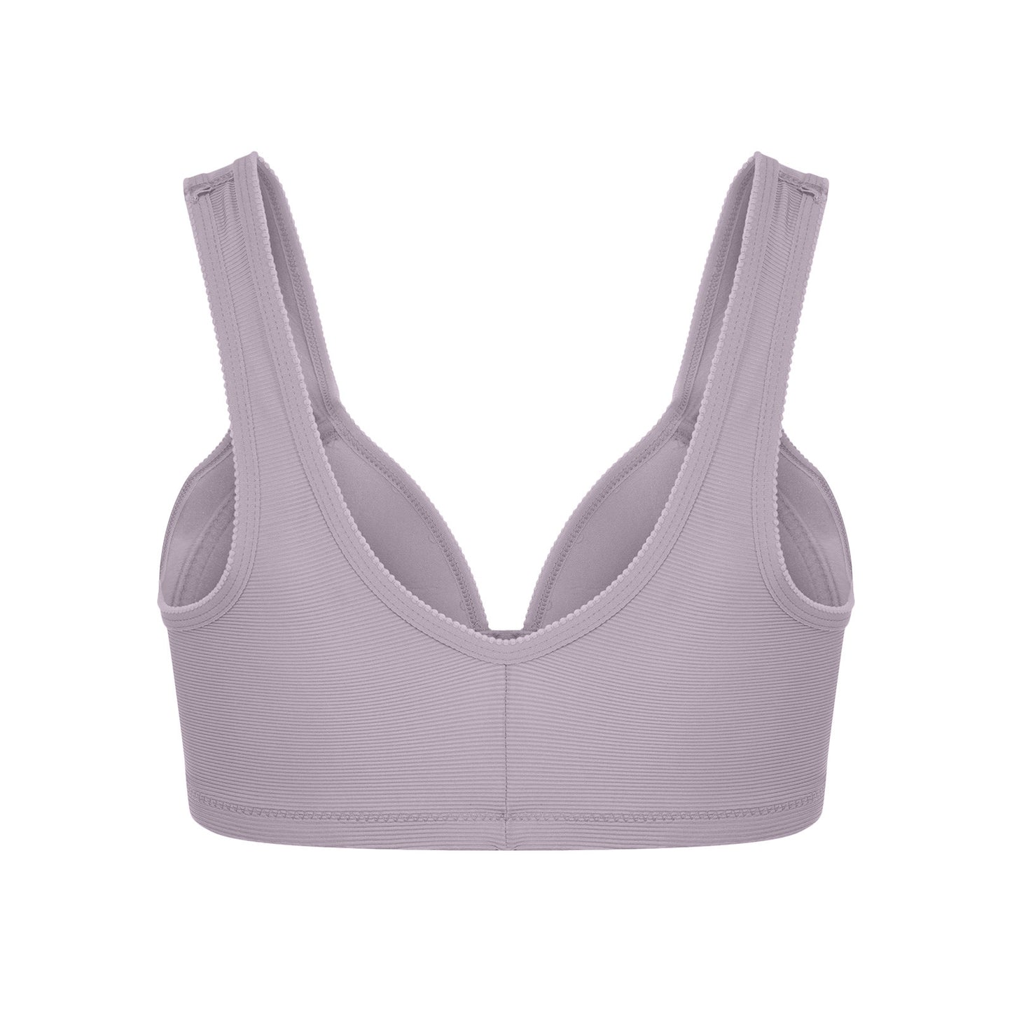 Plus Size Front Closure Wire-Free Sexy Push Up Bra