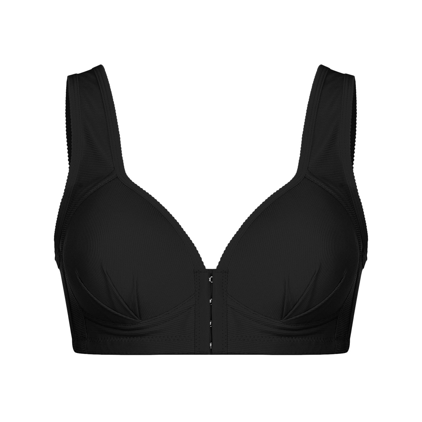 Plus Size Front Closure Wire-Free Sexy Push Up Bra