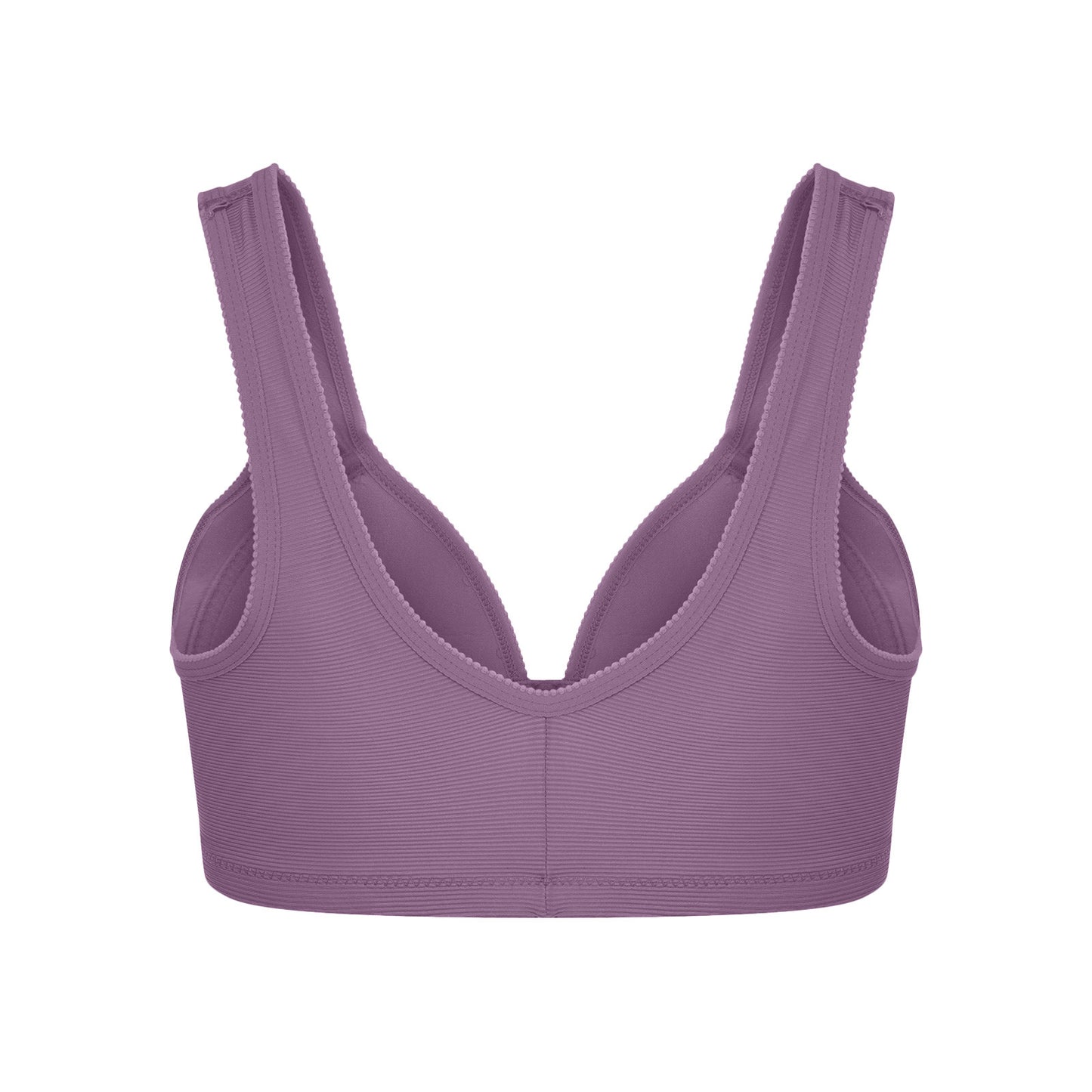 Plus Size Front Closure Wire-Free Sexy Push Up Bra