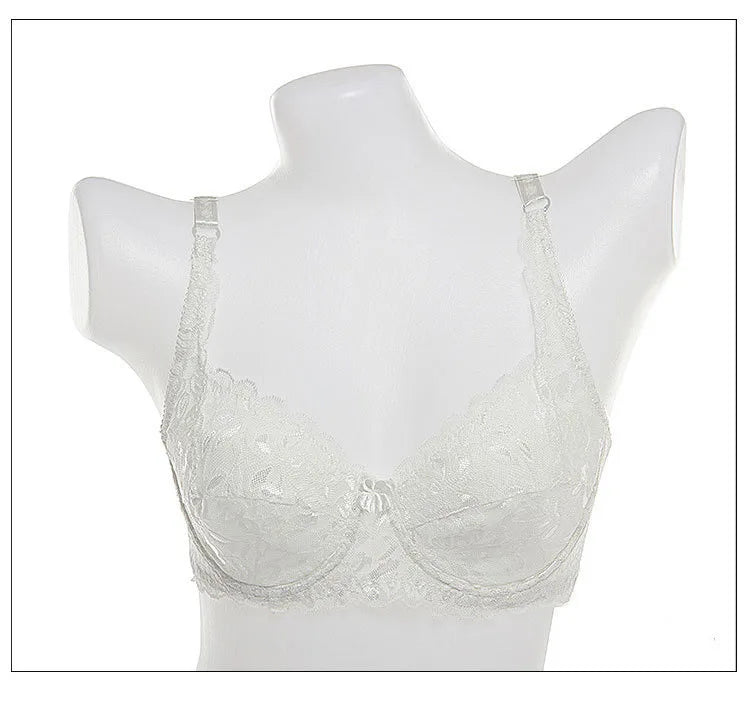 Sexy Lace Underwire Push Up Bra With Optional Pads