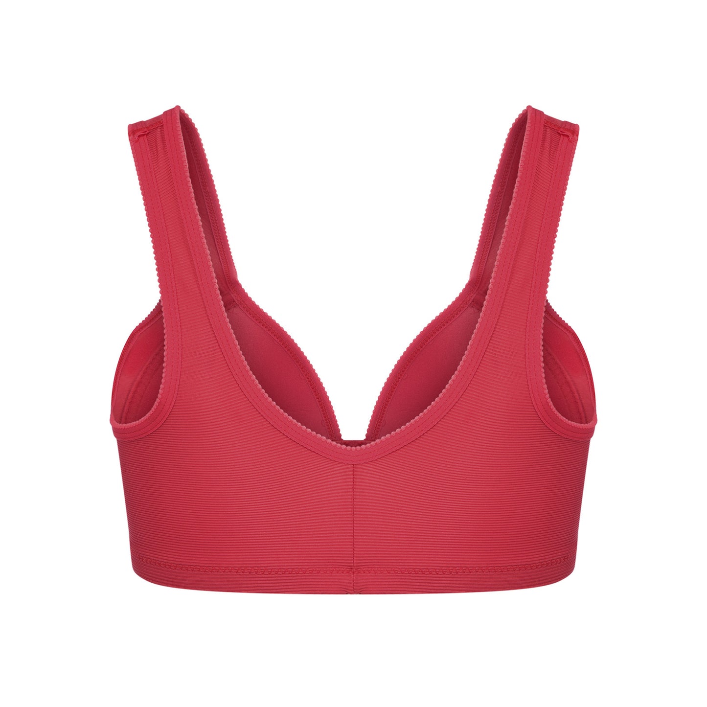 Plus Size Front Closure Wire-Free Sexy Push Up Bra