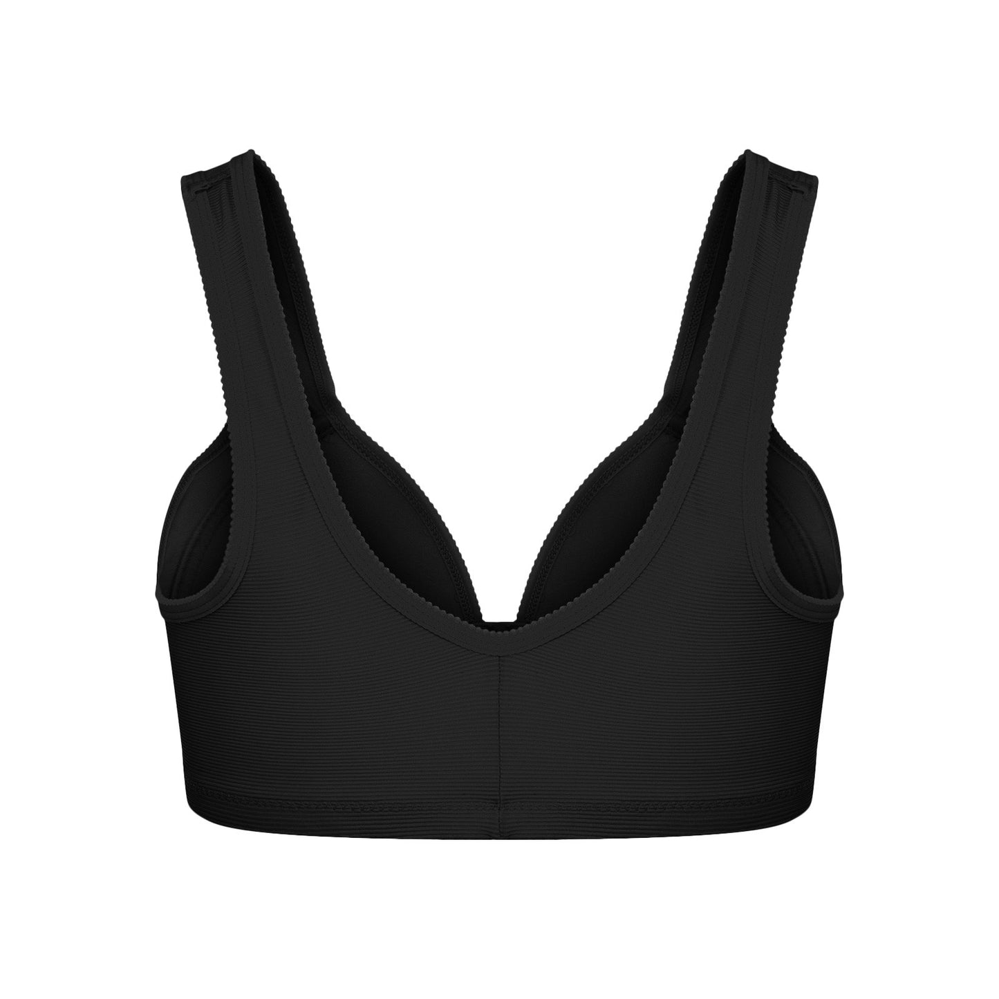 Plus Size Front Closure Wire-Free Sexy Push Up Bra