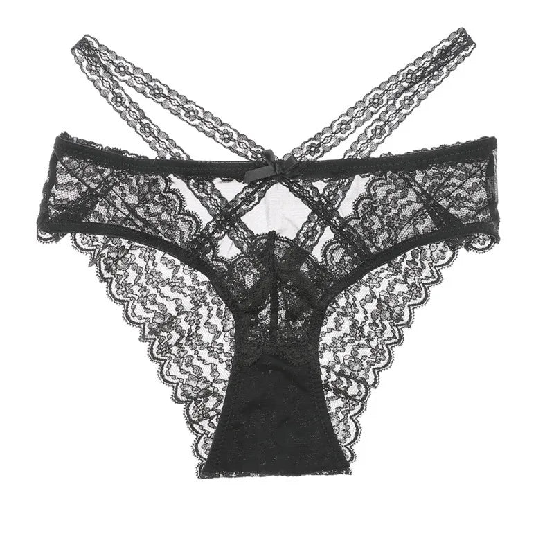 Bow Lace Seamless Panties