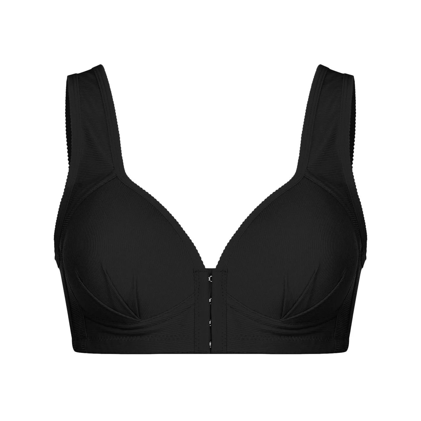 Plus Size Front Closure Wire-Free Sexy Push Up Bra